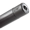Dead Air Armament Front Cap, Fits Dead Air Sandman/Pyro, 7.62MM, Black Finish