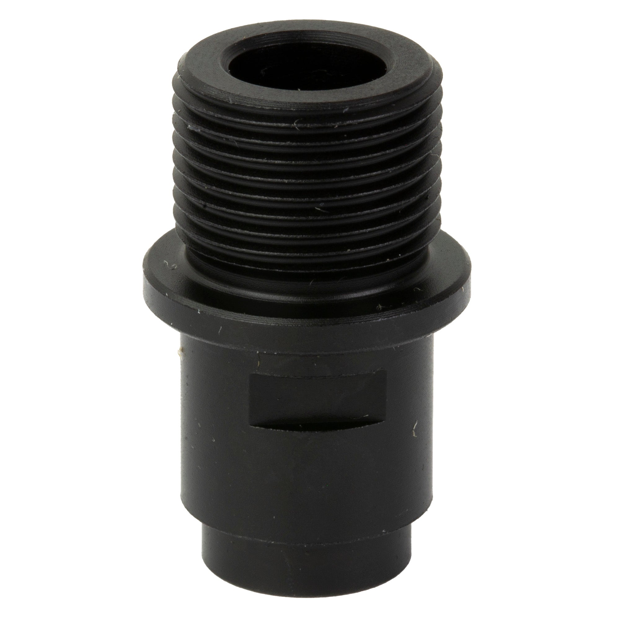 Dead Air Armament Thread Adapter, 1/2X28, Fits Walther P22, Black Finish