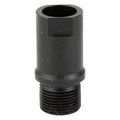 Dead Air Armament Thread Adapter, 1/2X28, Fits GSG 1911, Black Finish