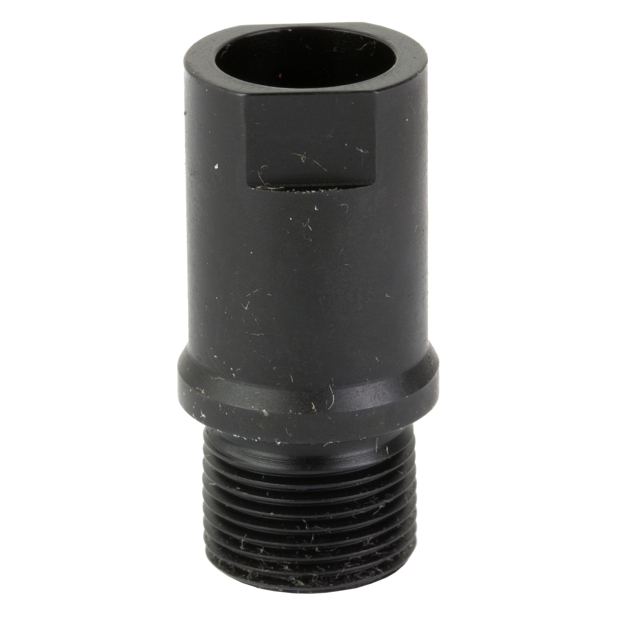 Dead Air Armament Thread Adapter, 1/2X28, Fits GSG 1911, Black Finish