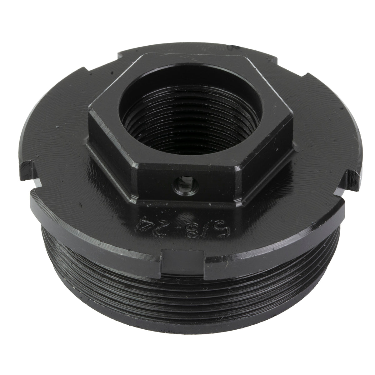 Dead Air Armament Hub, Direct Thread Mount With Hub Compatible Products, 5/8X24, Black