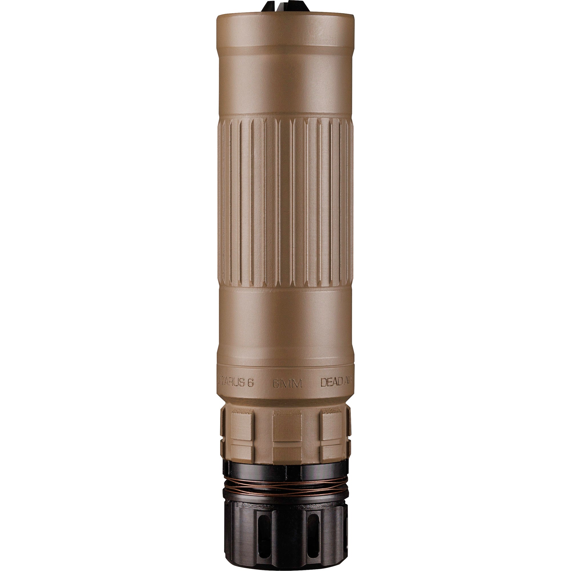 Dead Air Armament Lazarus 6, Suppressor, 6MM, 6.4" Length, 1.63" Diameter