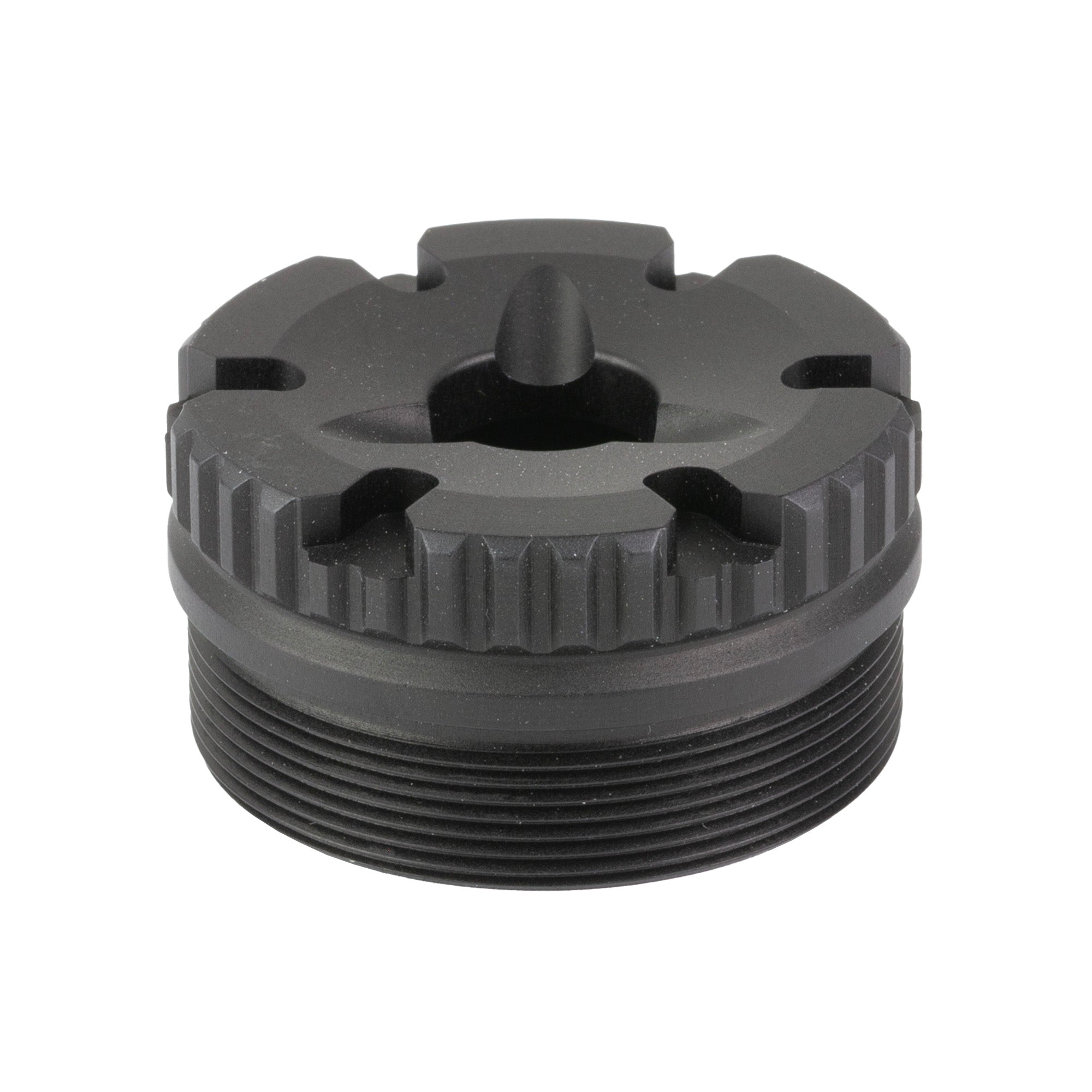 Dead Air Armament Front Cap, Fits Mojave 9 and P-series PYRO 2.0, 9MM, Black