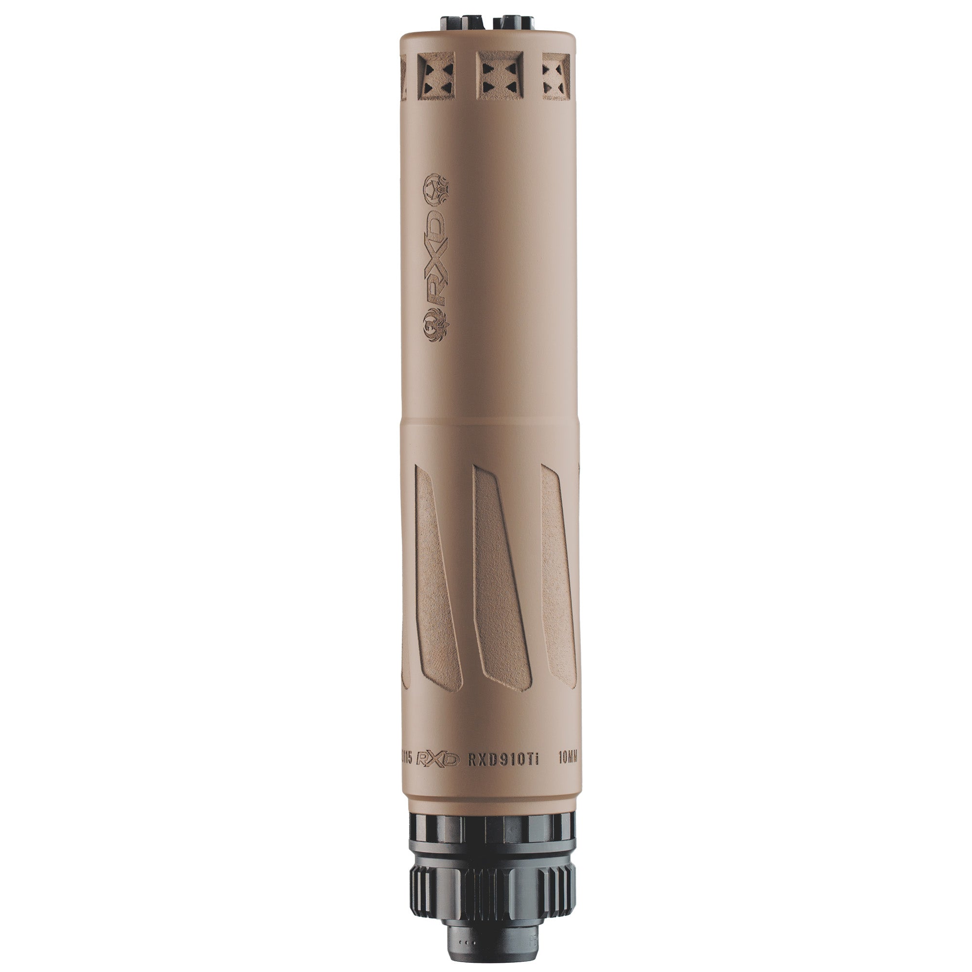 Dead Air Armament RXD910Ti, Suppressor, 10MM, 7.7" Length, 1.48" Diameter