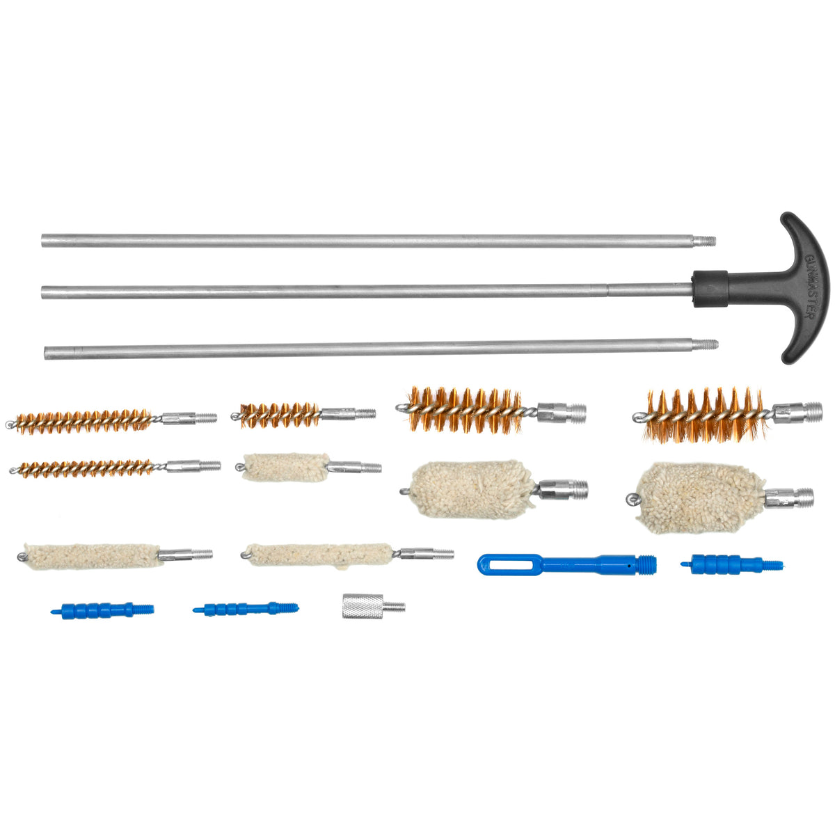 DAC Gunmaster Universal Cleaning Kit, 19 Pieces, Comes in Reusable Clamshell