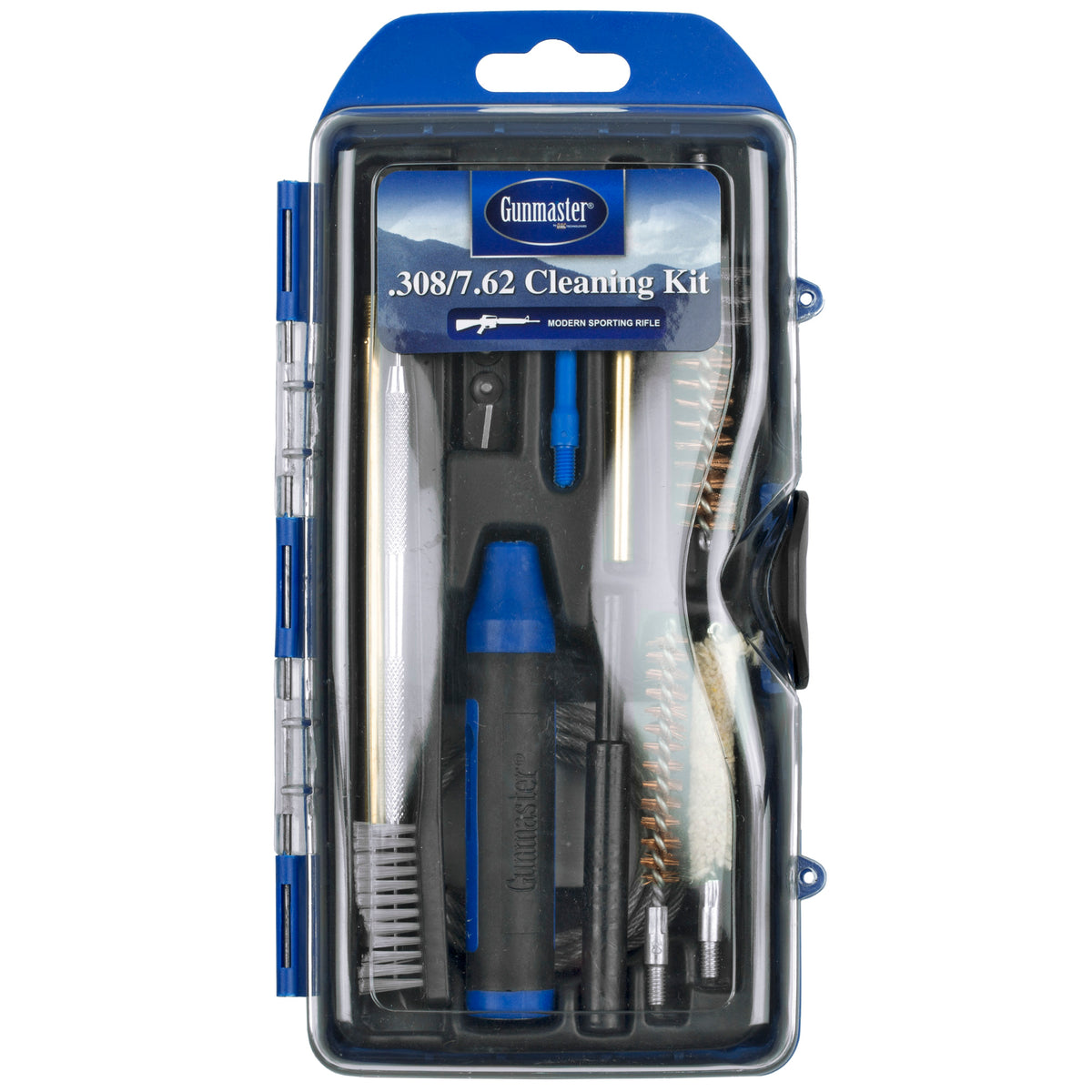 DAC Gunmaster AR Rifle Cleaning Kit, 17 Pieces, 308/762MM, Includes Pull Through Rod