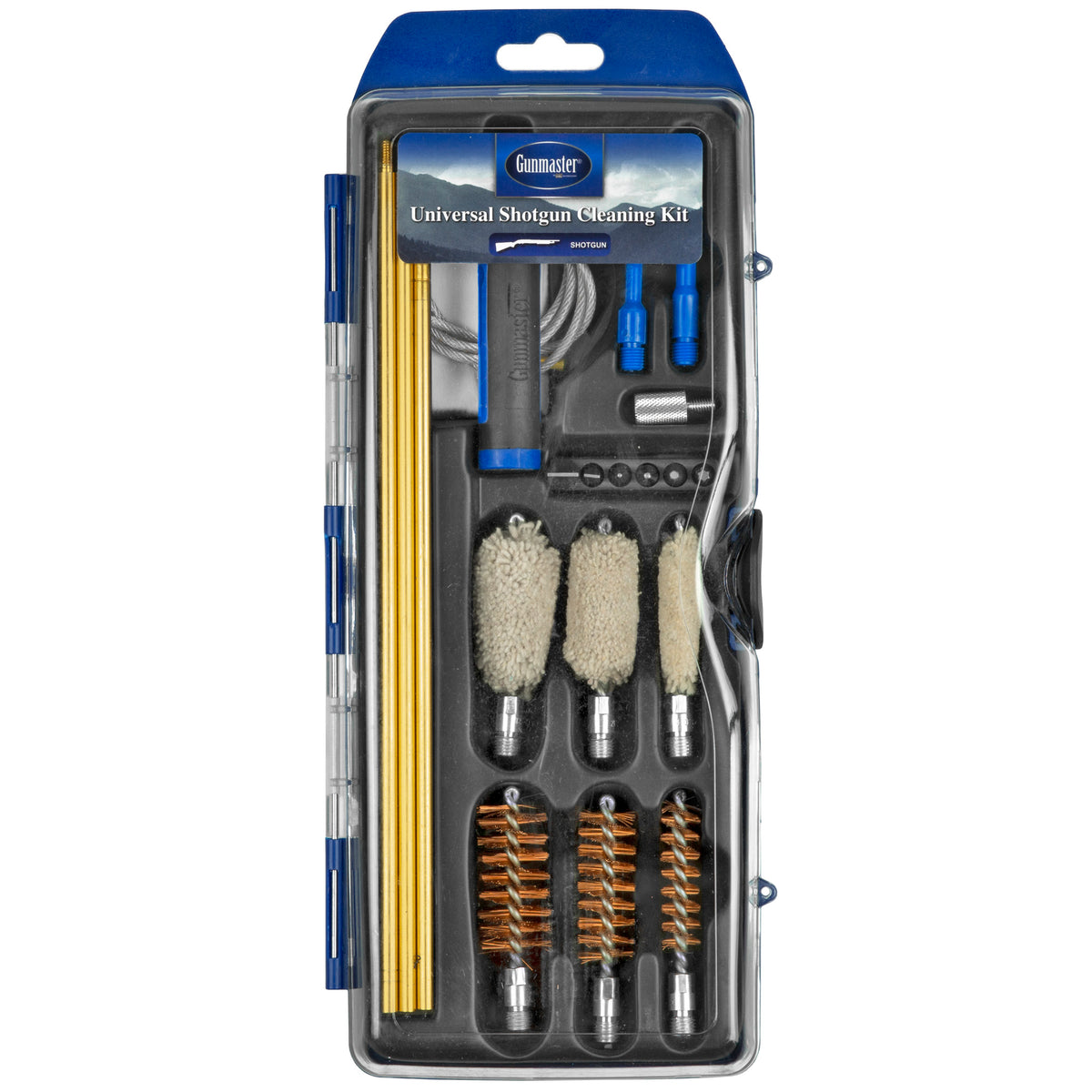 DAC Gunmaster Universal Hybrid Shotgun Cleaning Kit, 21 Pieces, Incudes Flex Rod