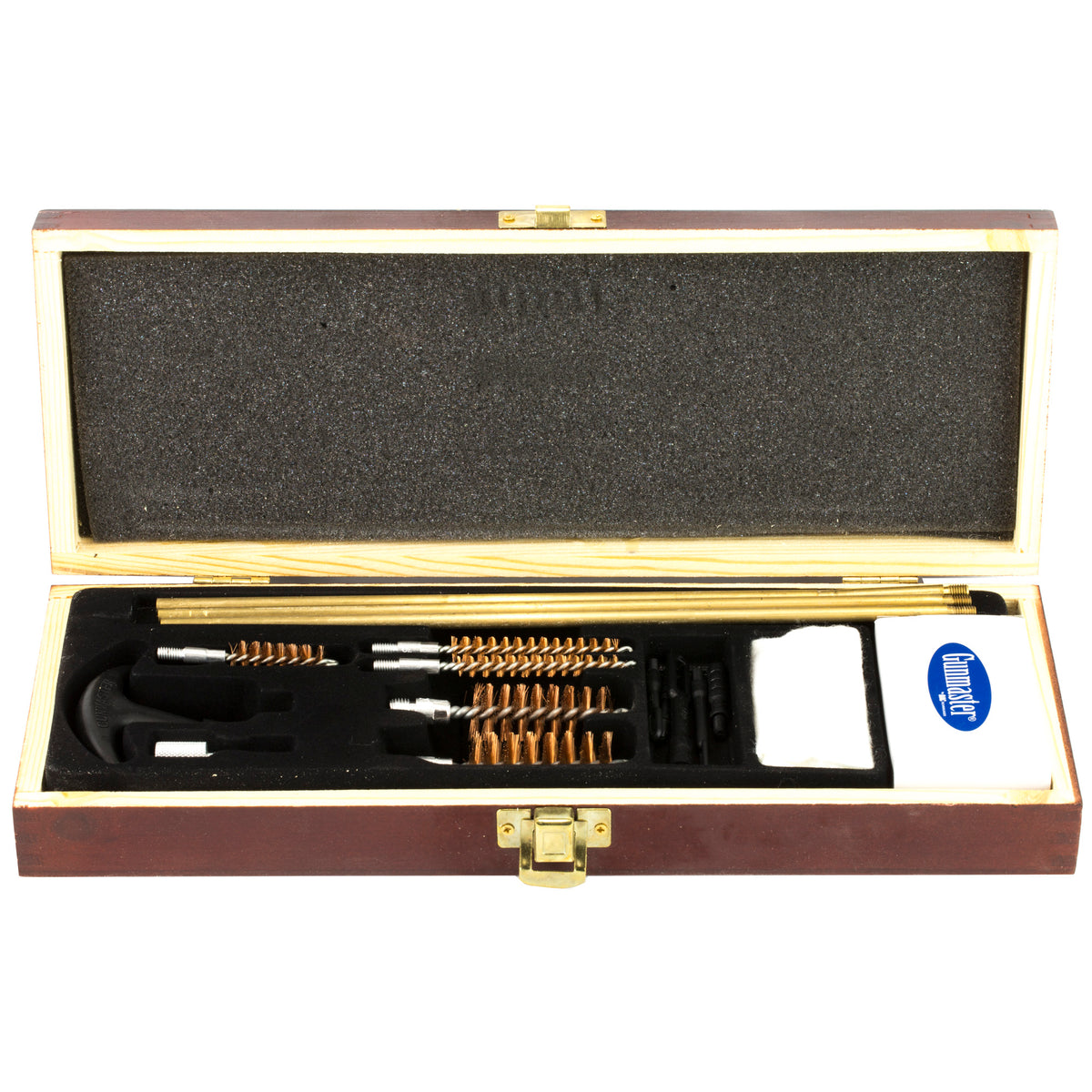 DAC Cleaning Kit, For Universal Gun Cleaning, Wood Box, 17 Pieces
