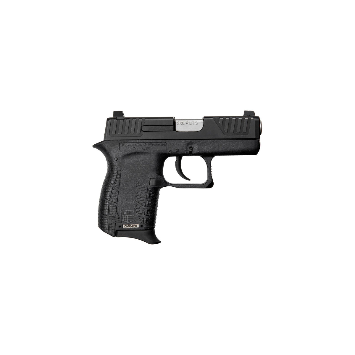 DB380 GEN IV .380 ACP DIAMONDBACK 6 RD W/ SS BARREL BLACK