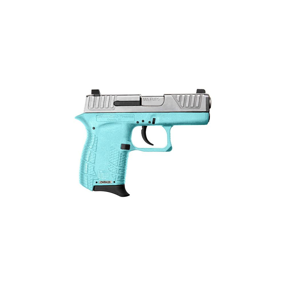 DB380 GEN IV .380 ACP DIAMONDBACK 6 RD W/ SS BARREL W/ NICKEL SLIDE MINT