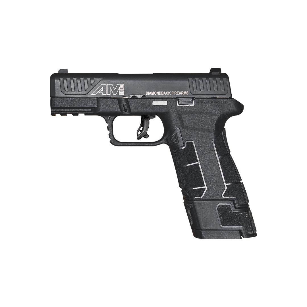 DBAM29 9MM DIAMONDBACK SUB-COMPACT PISTOL W/ SS BARREL BLACK 1-17RD/1-12RD