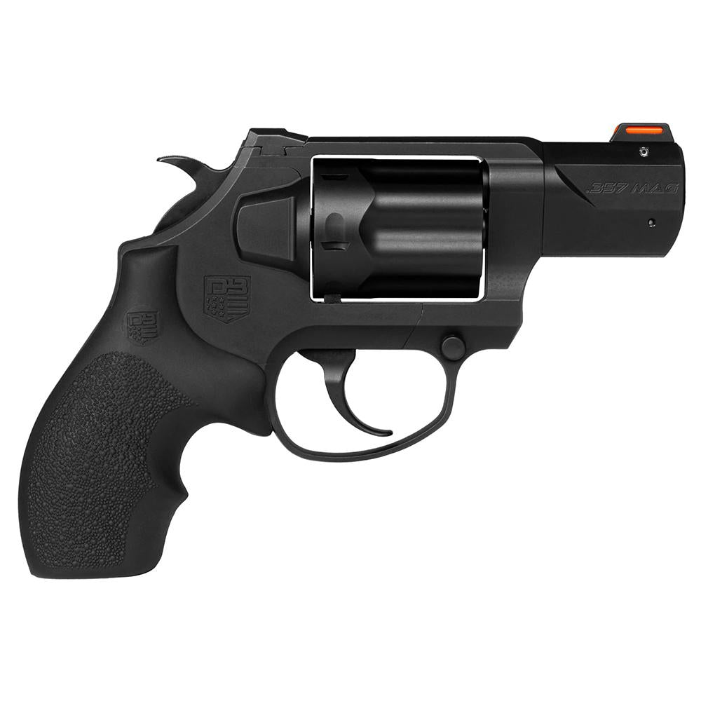 DB SDR .357 MAG 2'' BARREL 6RD REVOLVER SA/DA BLACK NITRIDE+