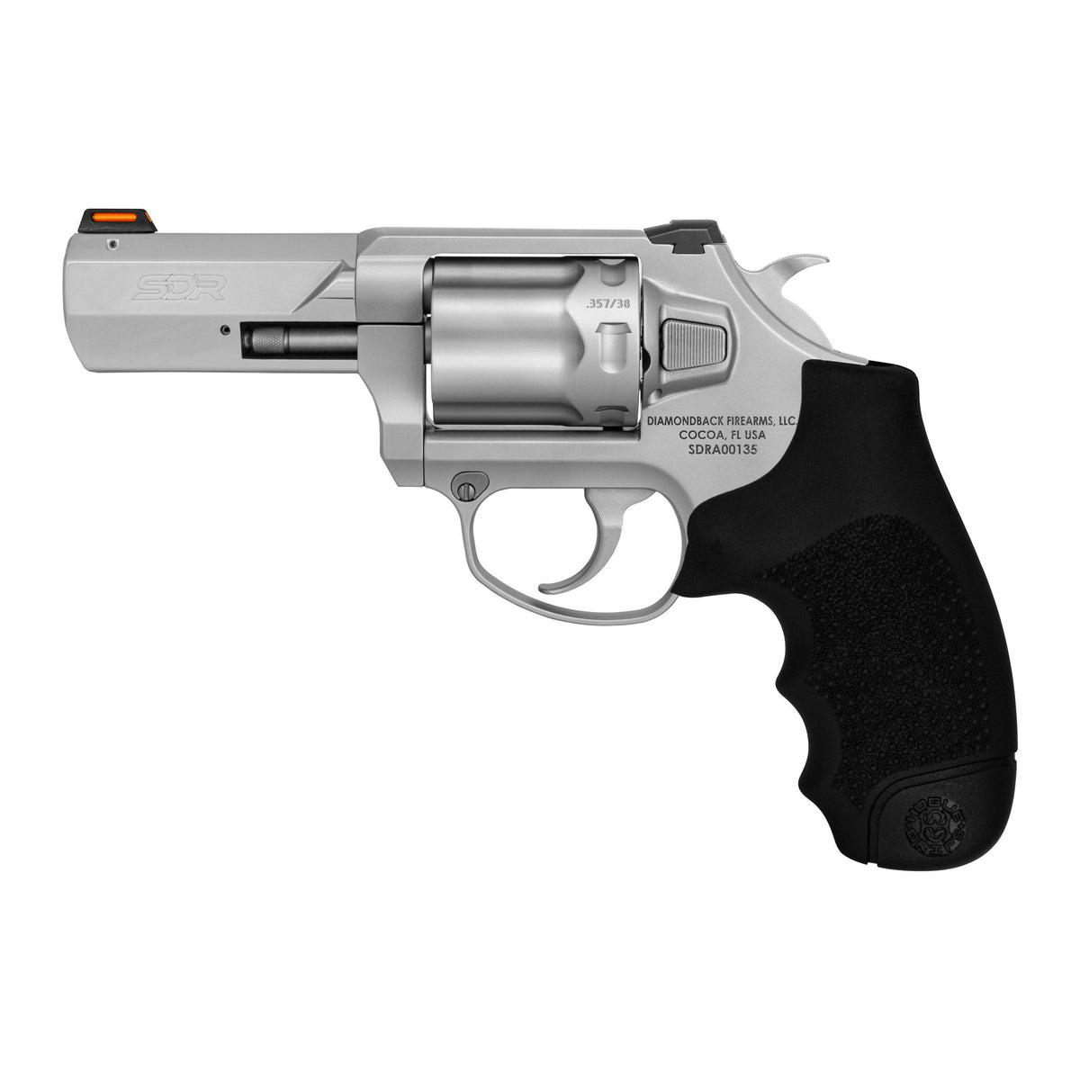 DB SDR .357 MAG 3'' BRL 6RD REV BOBBED HAMR GLASS BEAD STAINLESS