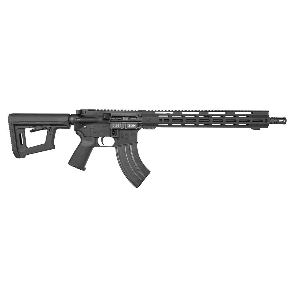 DB15 7.62x39 16'', W/ 15'' M-LOK RAIL BLACK 28RD CPD Mag