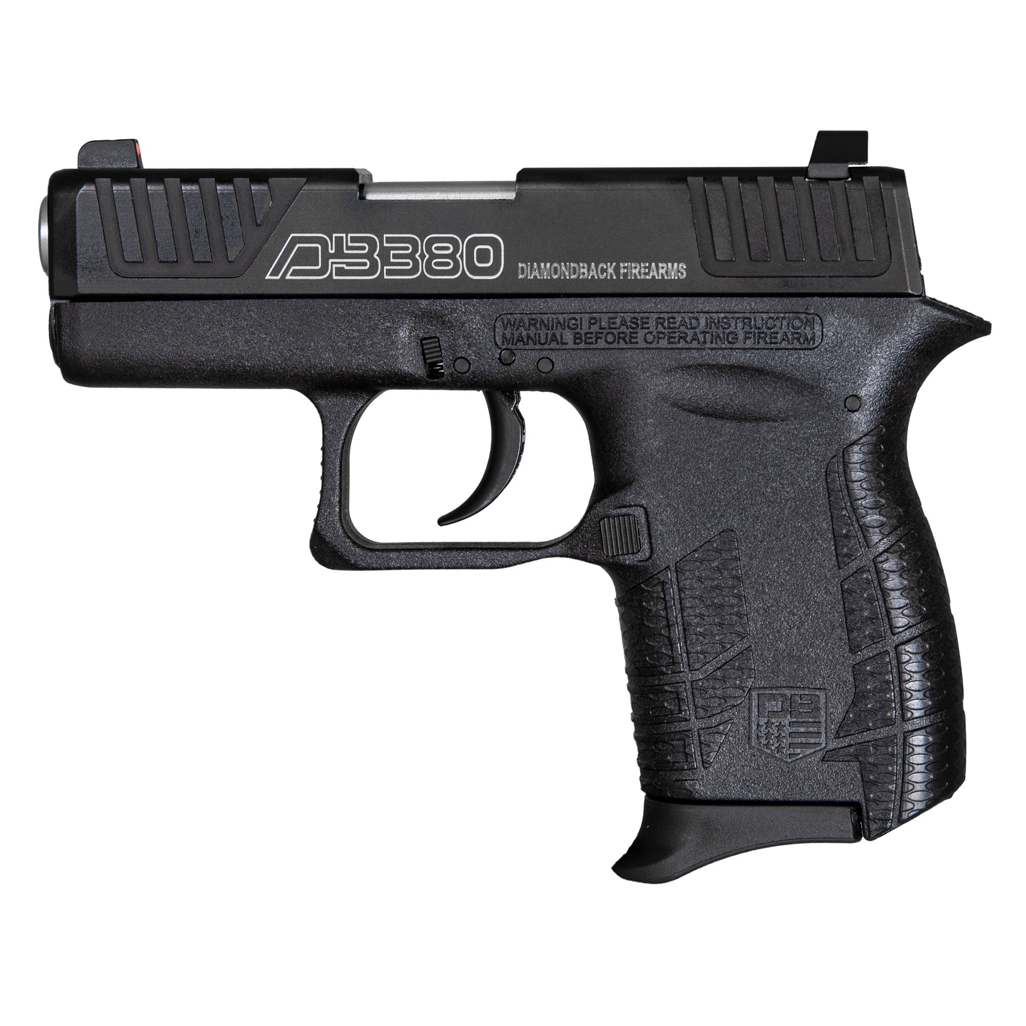 Diamondback Firearms DB380 Gen IV, Semi-automatic, Striker Fired, Polymer Frame Pistol