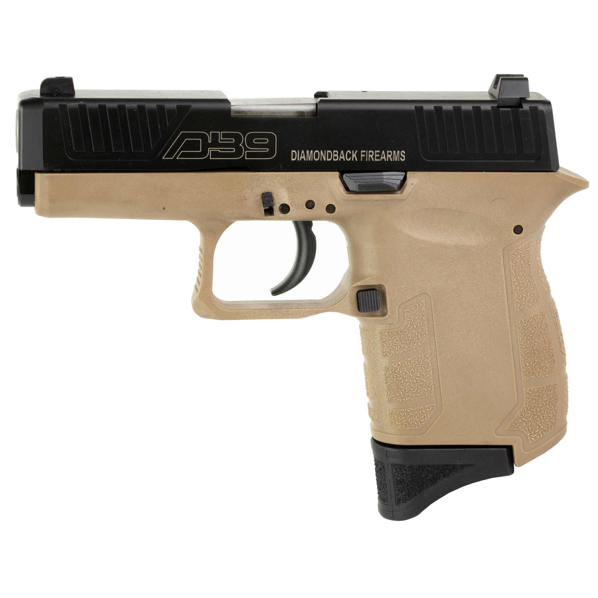 Diamondback Firearms DB9, Semi-automatic, Striker-Fired, Sub-Compact, 9MM