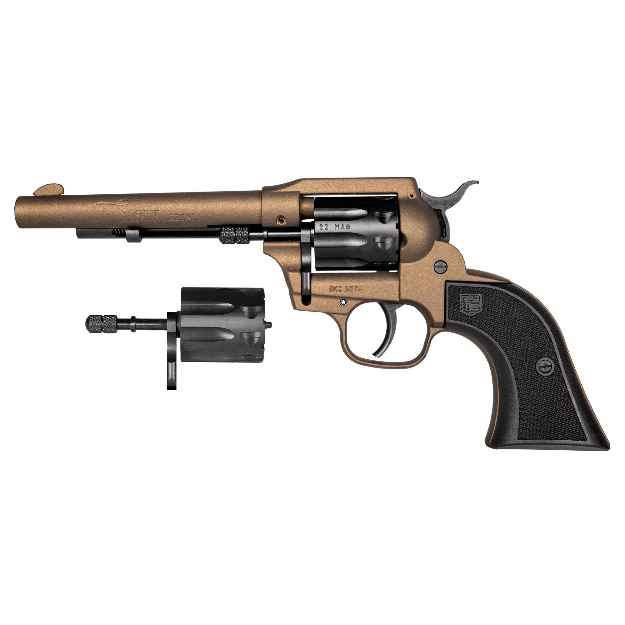 Diamondback Firearms Sidekick, Double Action/Single Action, Metal Frame Revolver