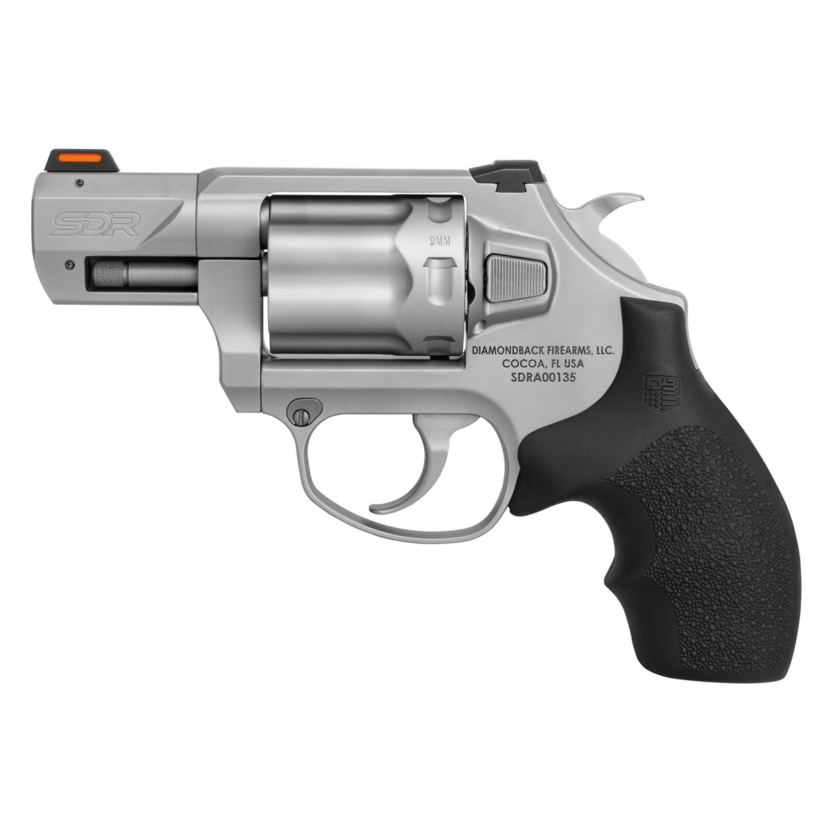 Diamondback Firearms SDR, Revolver, Single Action/Double Action, 9MM, 2" Barrel