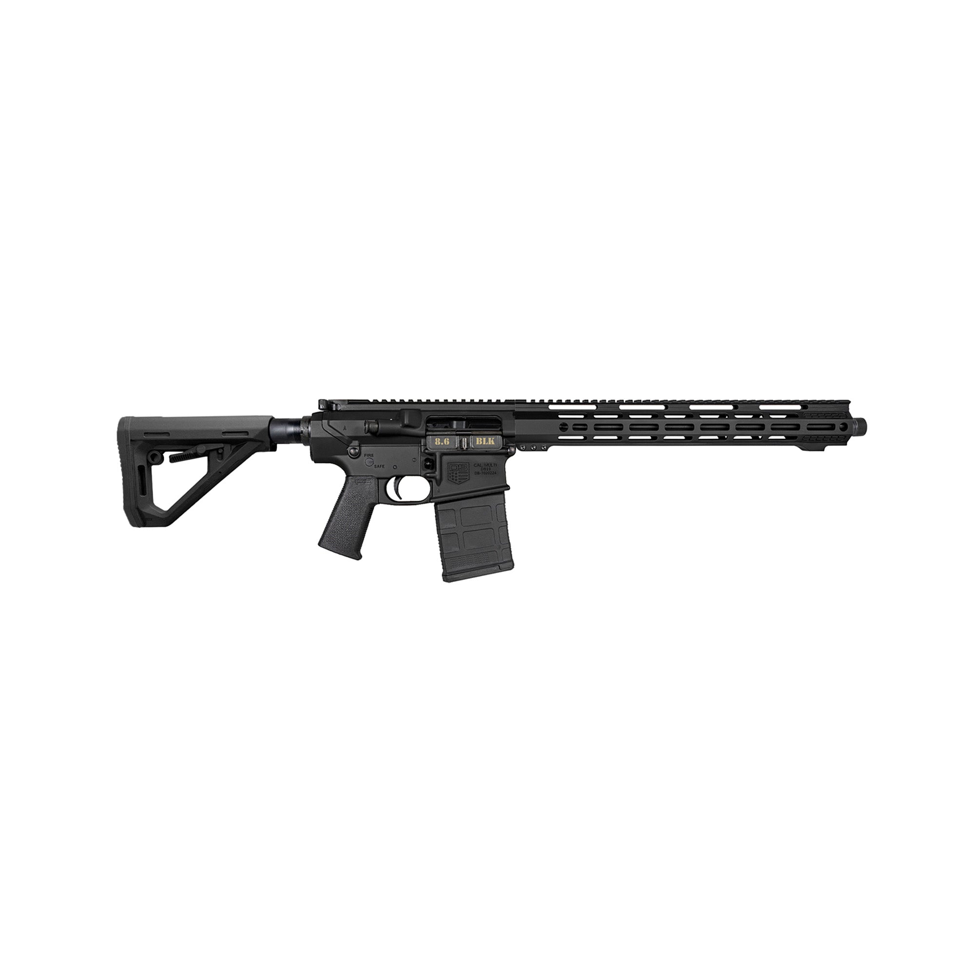 Diamondback Firearms DB10, Semi-automatic Rifle, AR 10, 8.6 Blackout, 16" Barrel