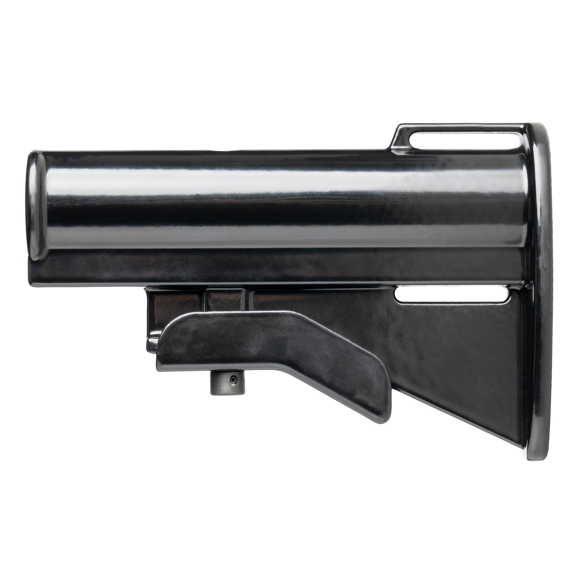 ACE Essential Retro Stock, 2 Position, Aluminum, Anodized Finish, Black
