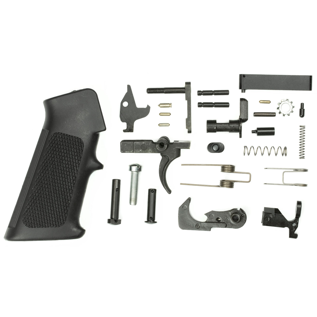 Doublestar Corp. AR15 Lower Parts Kit, 223 Remington/5.56 NATO, Black Finish