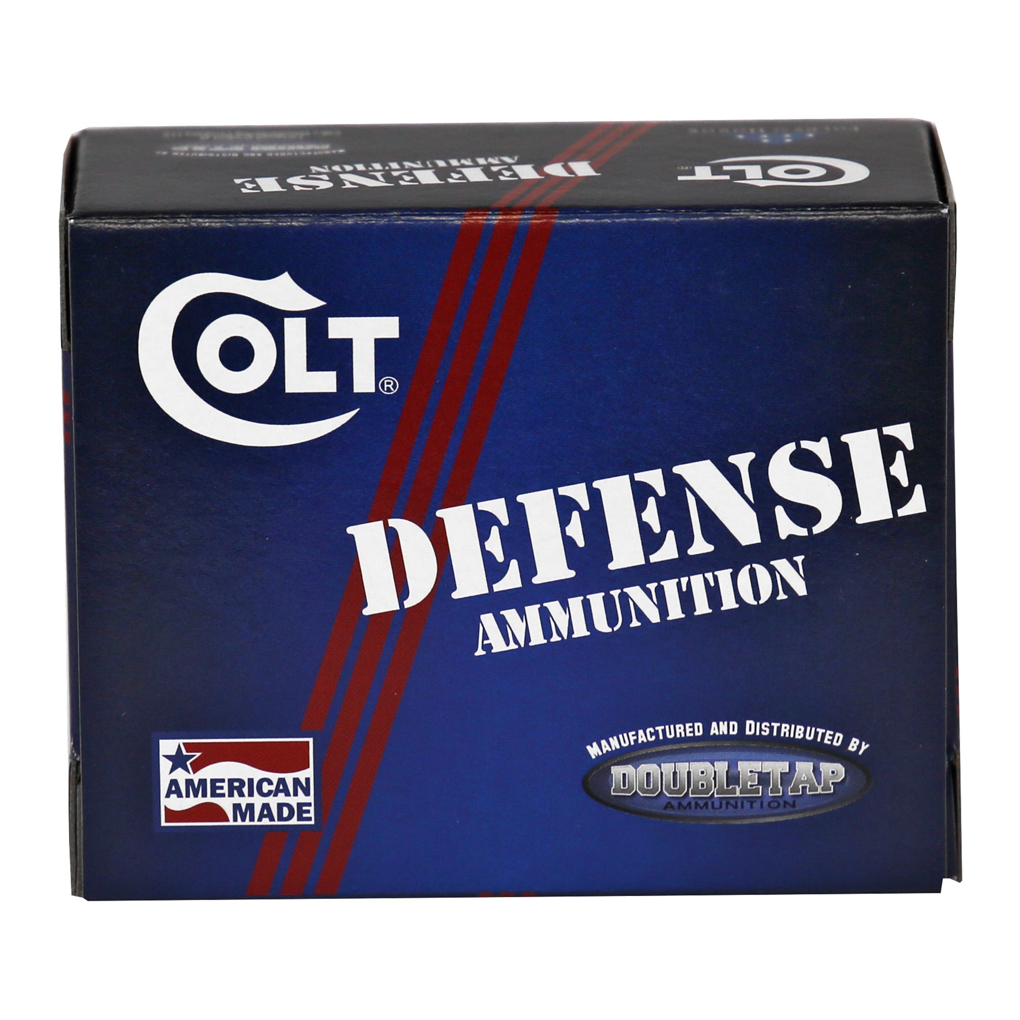 DoubleTap Ammunition Colt Defense, 10MM, 180Gr, Jacketed Hollow Point, 20 Round Box