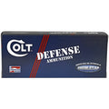 DoubleTap Ammunition Colt Defense, 357 Magnum, 158Gr, Jacketed Hollow Point, 20 Round Box