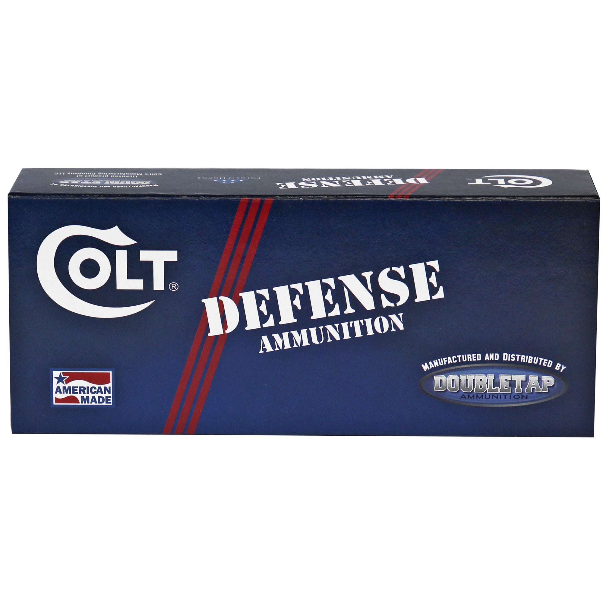 DoubleTap Ammunition Colt Defense, 38 Special+P, 110Gr, Solid Copper Hollow Point