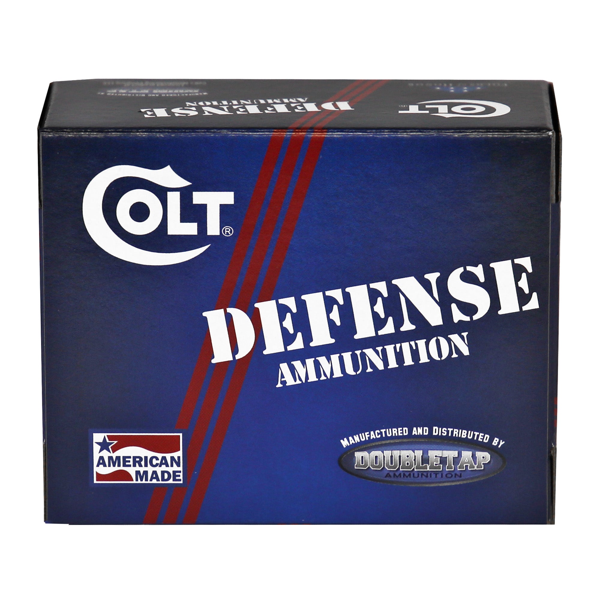 DoubleTap Ammunition Colt Defense, 45 ACP, 230Gr, Jacketed Hollow Point, 20 Round Box
