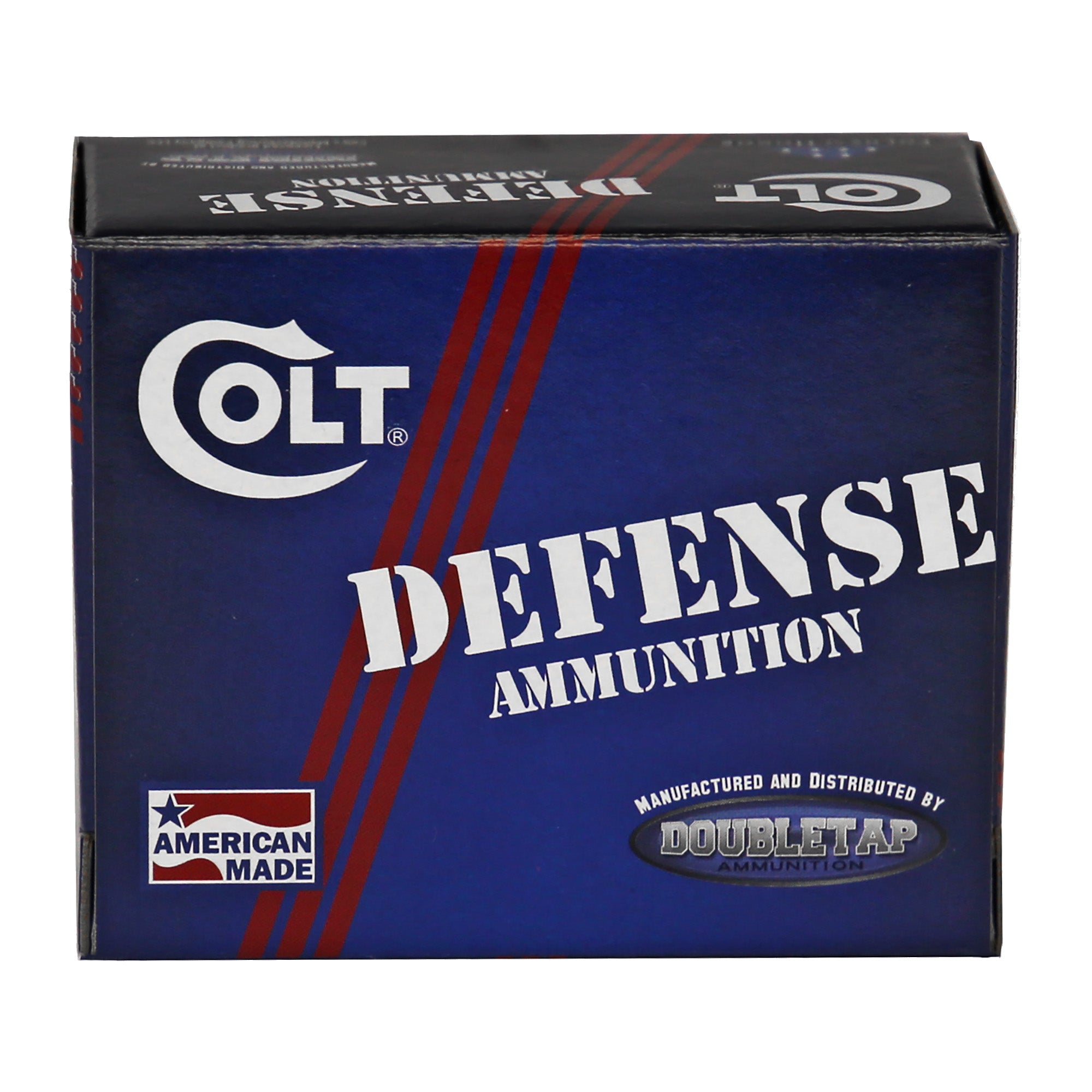 DoubleTap Ammunition Colt Defense, 9MM, 124Gr, Jacketed Hollow Point, 20 Round Box