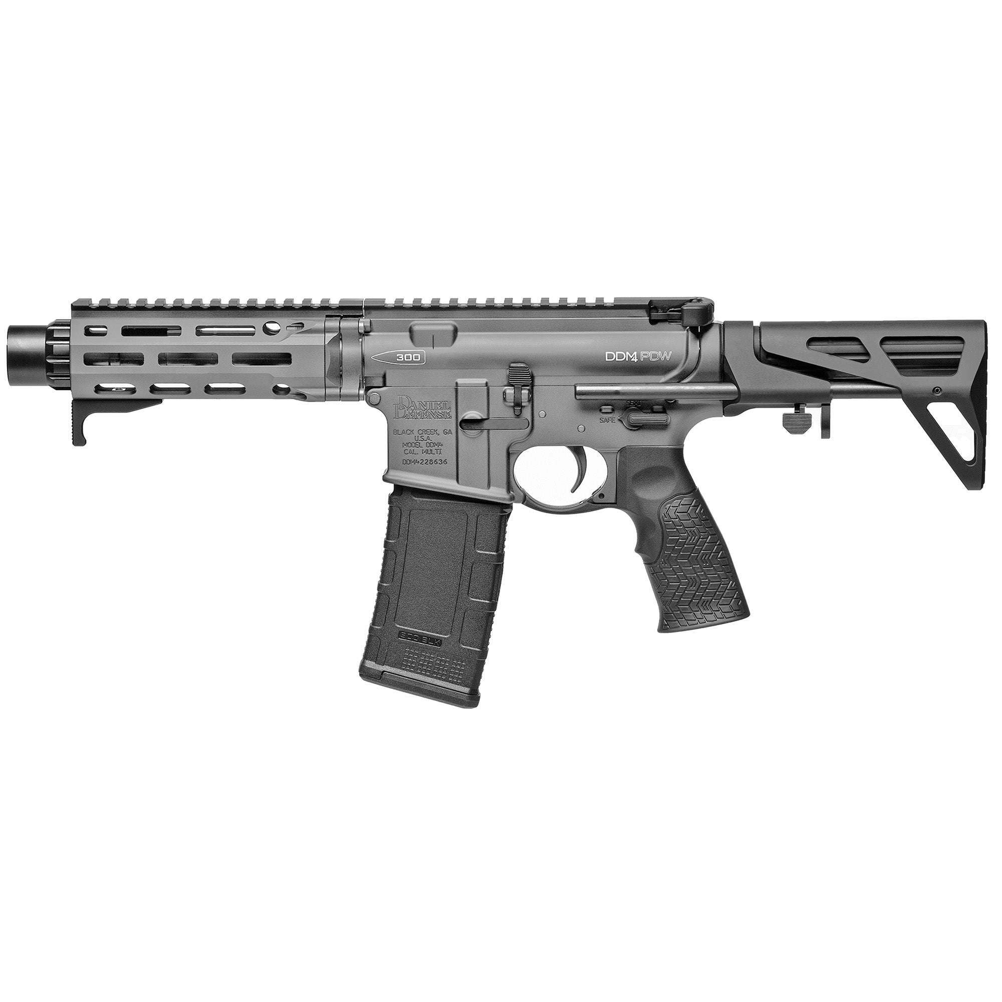 Daniel Defense DDM4, Semi-automatic, Short Barreled Rifle, 300 Blackout, 7" Barrel