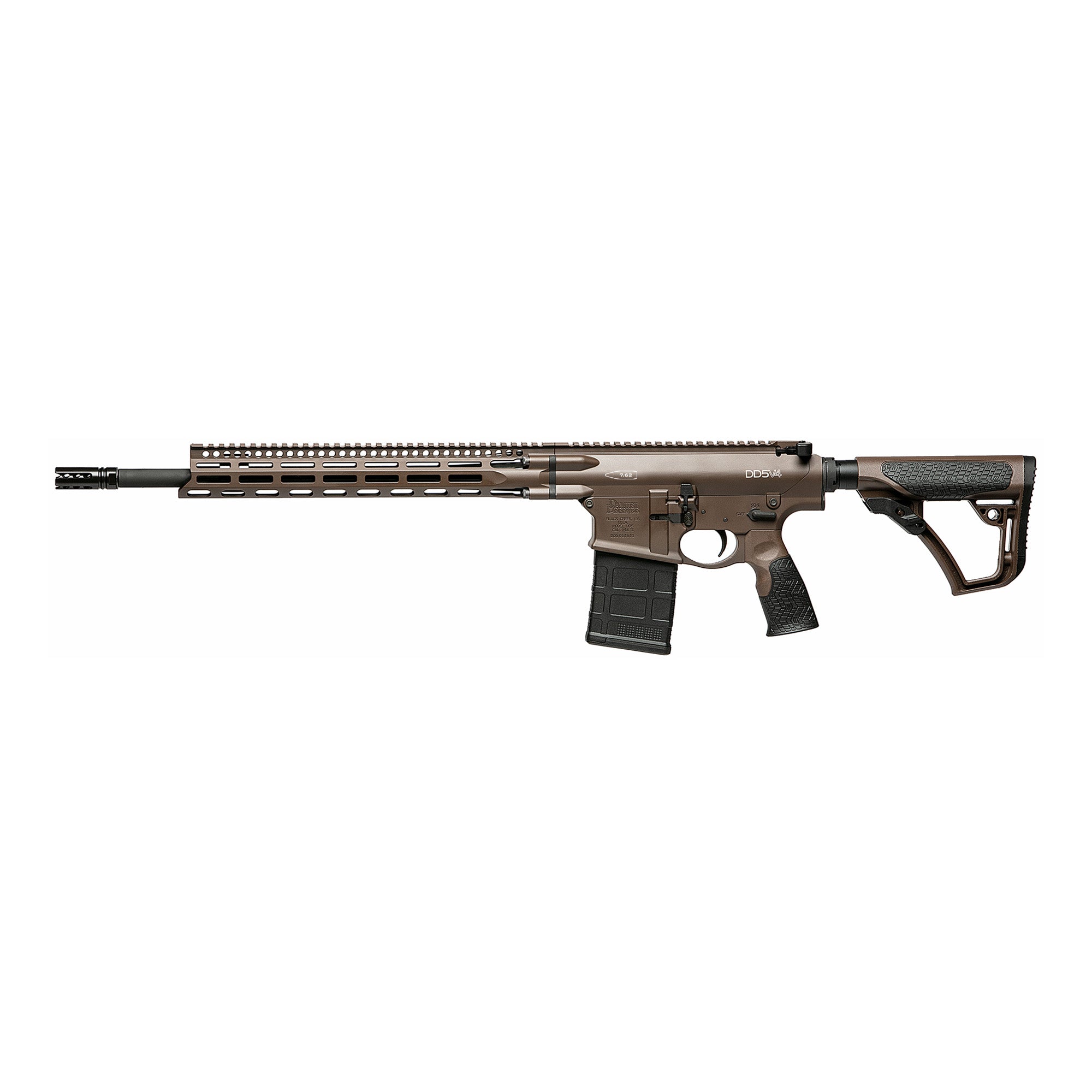 Daniel Defense DD5 V4, Semi-automatic Rifle, AR, 308 Winchester/7.62 NATO, 18" CHF Barrel