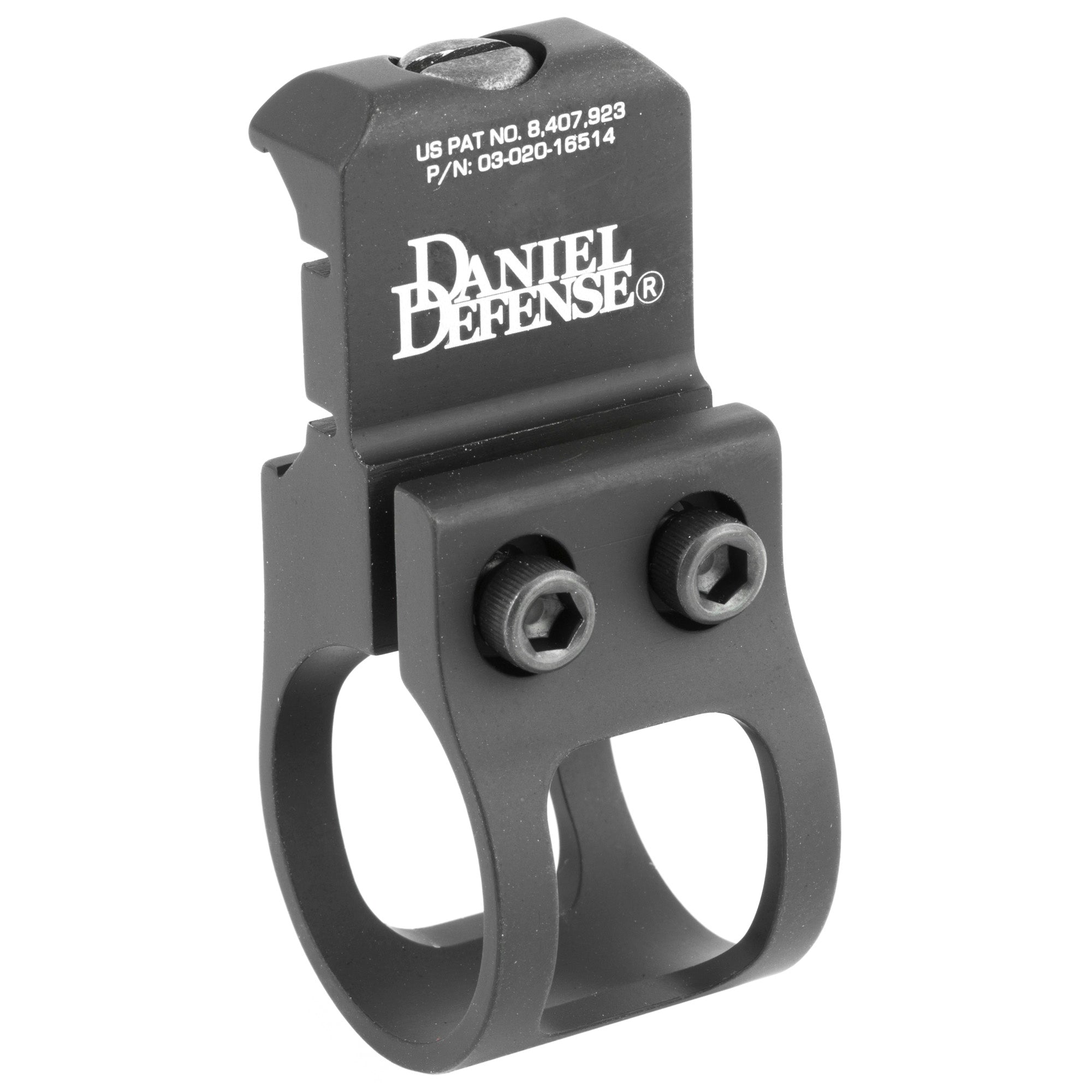 Daniel Defense Offset Flashlight Mount, Picatinny, Black Finish