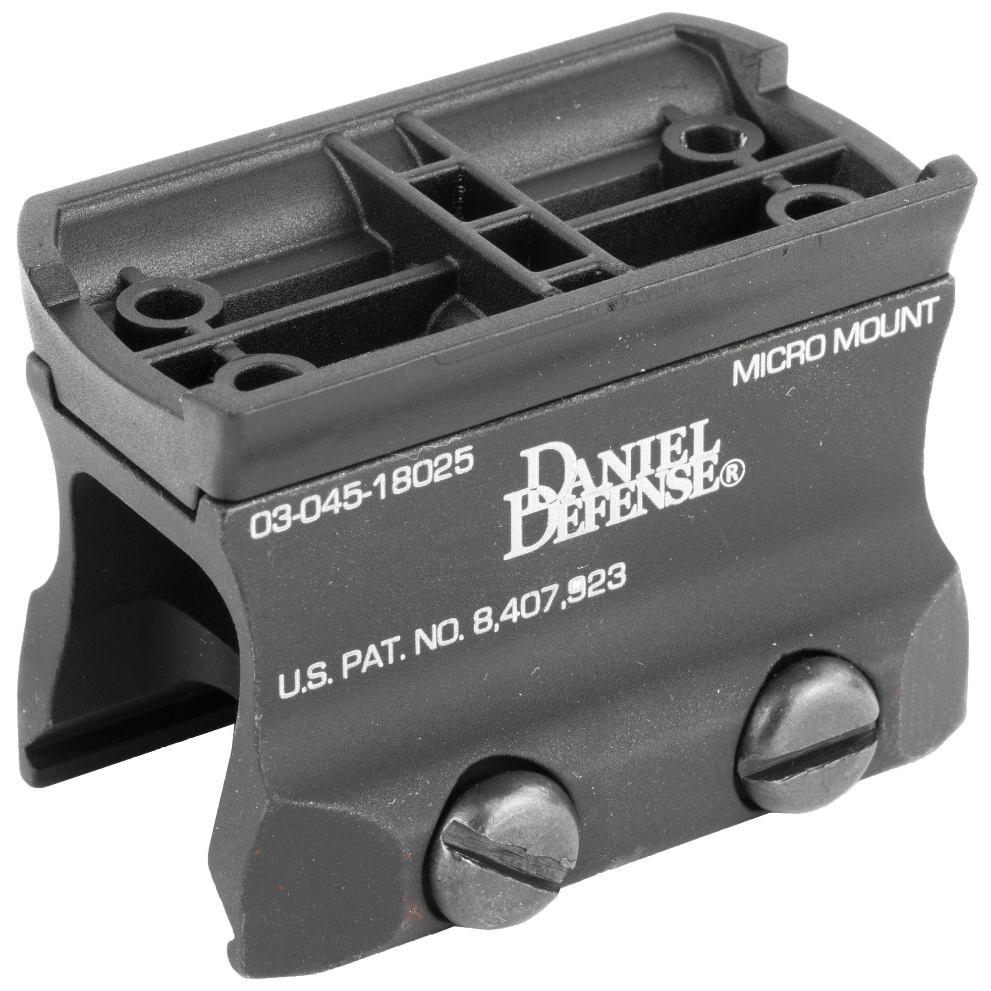 Daniel Defense Micro Aimpoint Mount, Fits Picatinny, Includes Lower 1/3 Adapter, Black