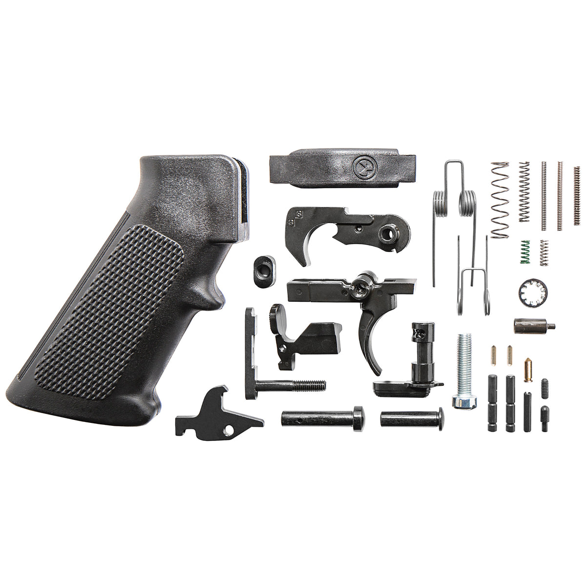 Daniel Defense Lower Receiver Parts Kit, 223 Remington/5.56 NATO, Black Finish