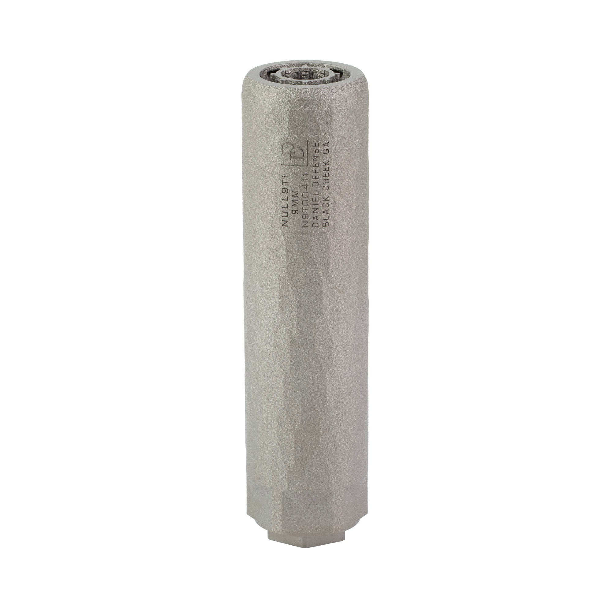 Daniel Defense Null9Ti, Suppressor, 9MM, 5.08" Length, 1.41" Diameter