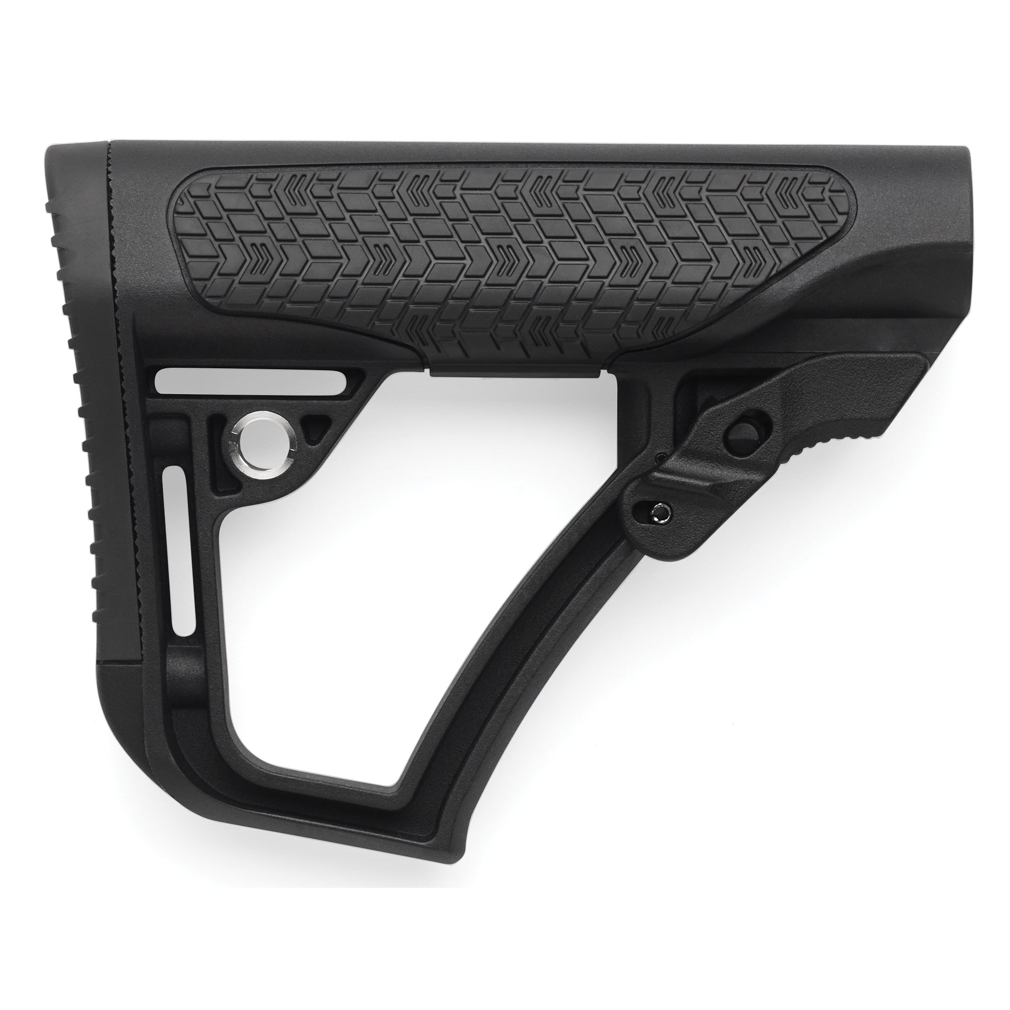 Daniel Defense Mil-Spec Collapsible Buttstock, Fits AR Rifles, Black