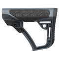 Daniel Defense Mil-Spec Collapsible Buttstock, Fits AR Rifles, Tornado Gray