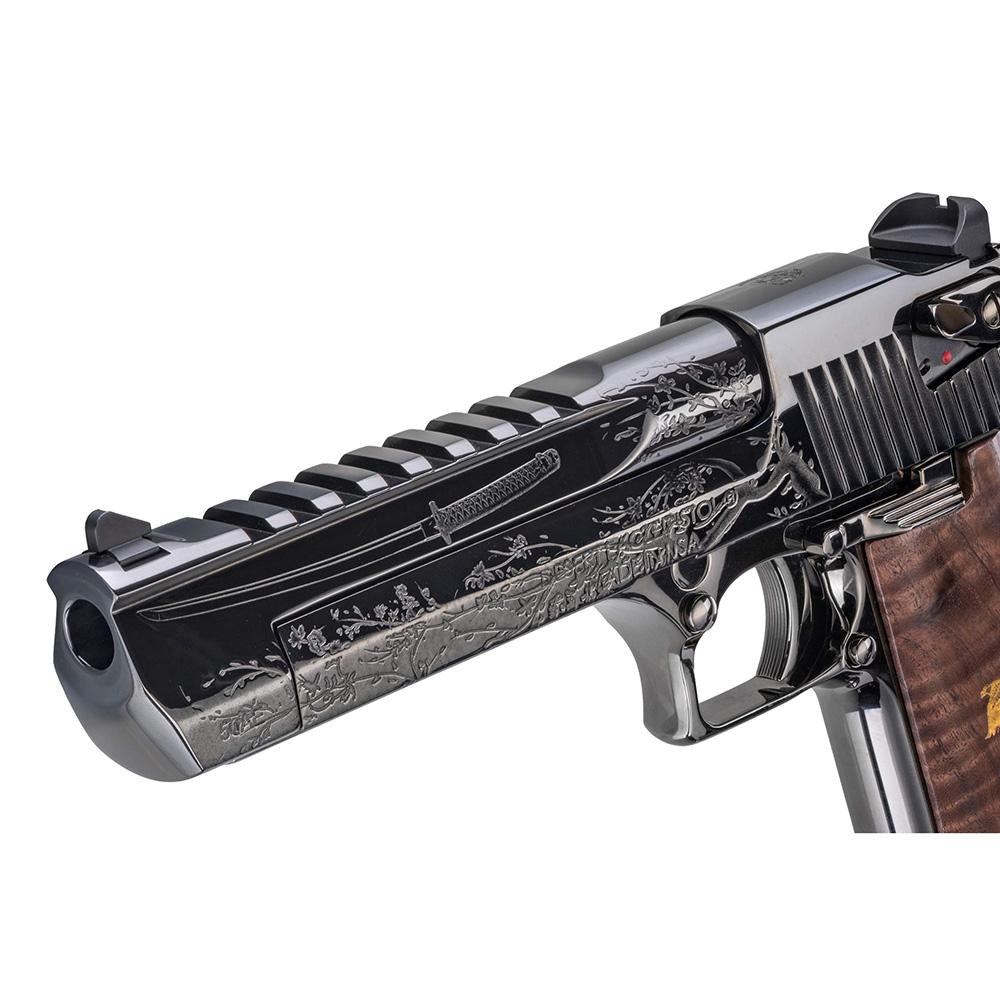 Mark XIX 50AE 6in 7Rd Dueling Katanas by Iron Monkey Special Edition BLEM