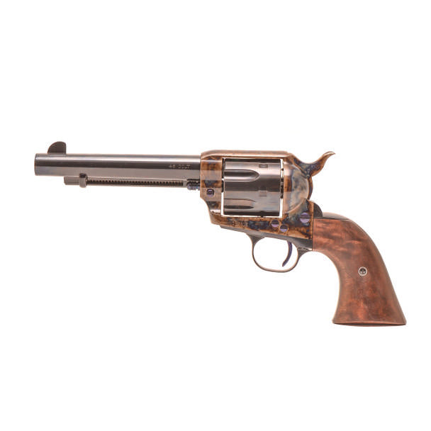 SAA Case Colored 45LC Revolver 5 1/2in 2 piece grip