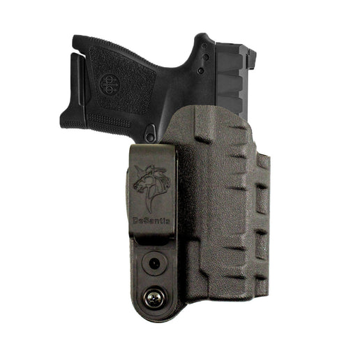 #137 SLIM-TUK IWB KYDEX HOLSTER FOR GLOCK 26, 27, 33 BLK AMBI