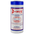 D-Lead Wipes, 40 Count, Disposable Wipes, 12/Pack, Pop Up Canister