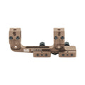 DLOC Precision Cantilever Scope Mount, 30mm, 1.63" Height, Hardcoat Anodized Finish, Tan