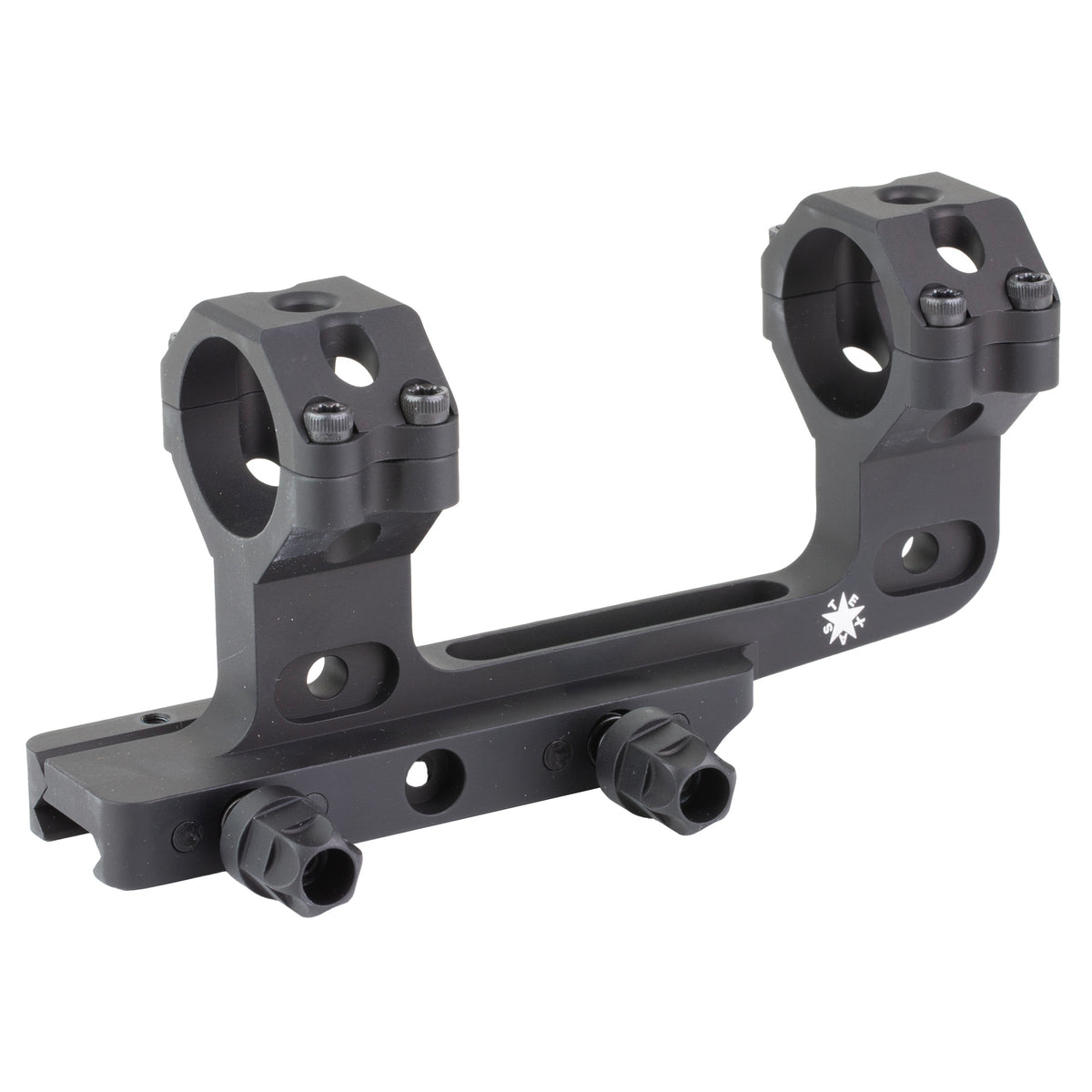 DLOC Precision Cantilever Scope Mount, 30mm, 2.05" Height, Hardcoat Anodized Finish, Black