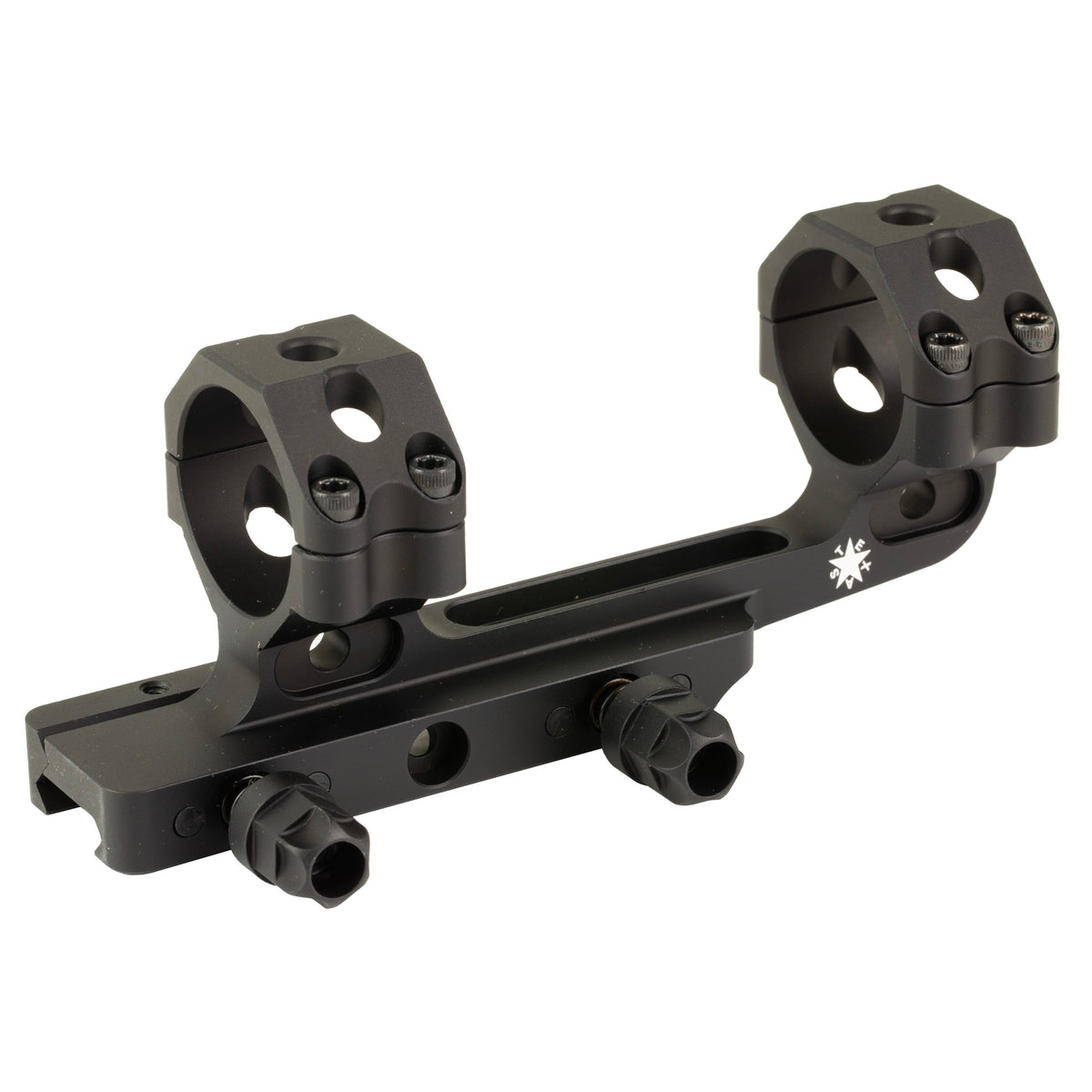 DLOC Precision Cantilever Scope Mount, 34mm, 1.53" Height, Hardcoat Anodized Finish, Black