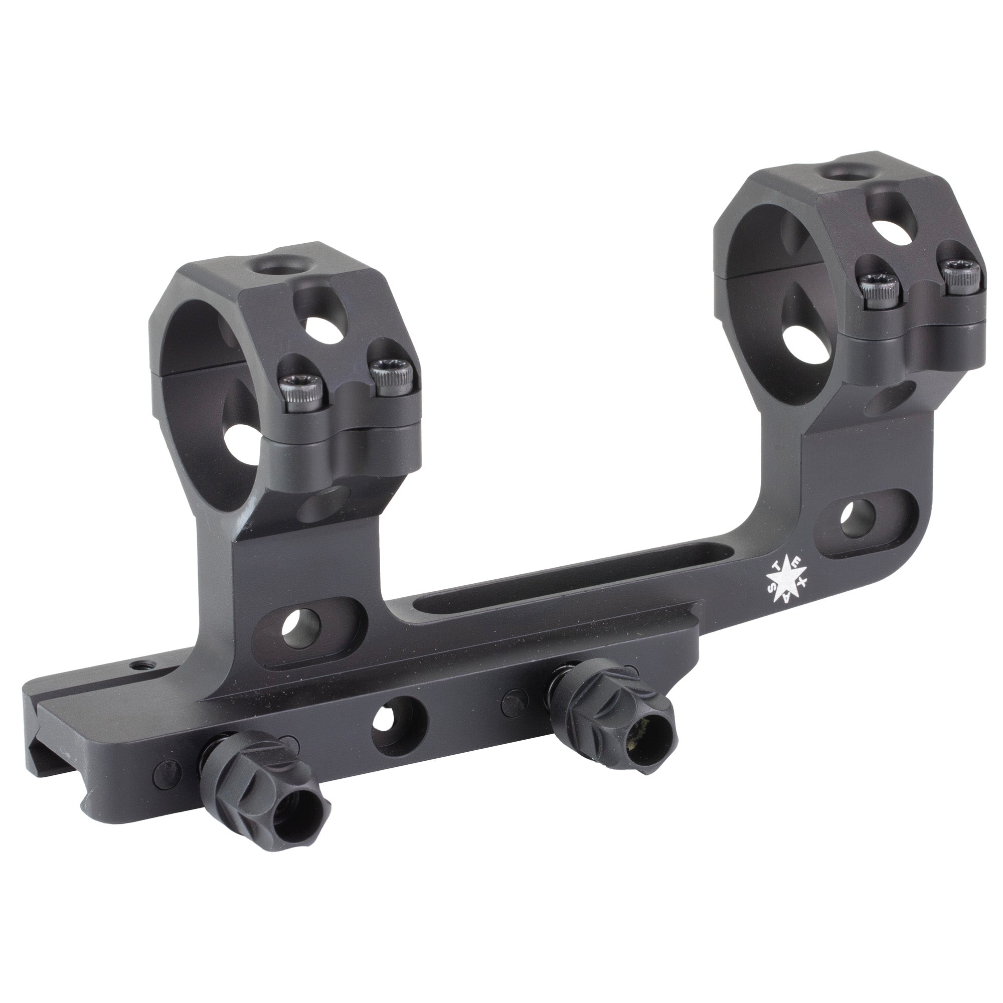 DLOC Precision Cantilever Scope Mount, 34mm, 2.05" Height, Hardcoat Anodized Finish, Black