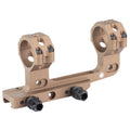 DLOC Precision Cantilever Scope Mount, 34mm, 2.05" Height, Hardcoat Anodized Finish, Tan
