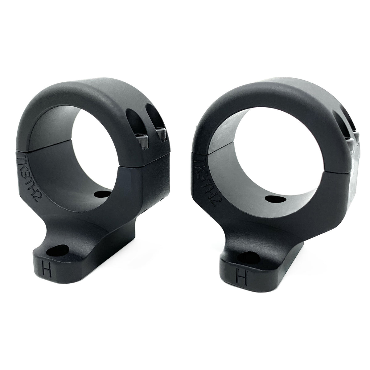DNZ Game Reaper 2, 2-Piece Mount, 30mm Medium, 4 Screws Per Ring, Black