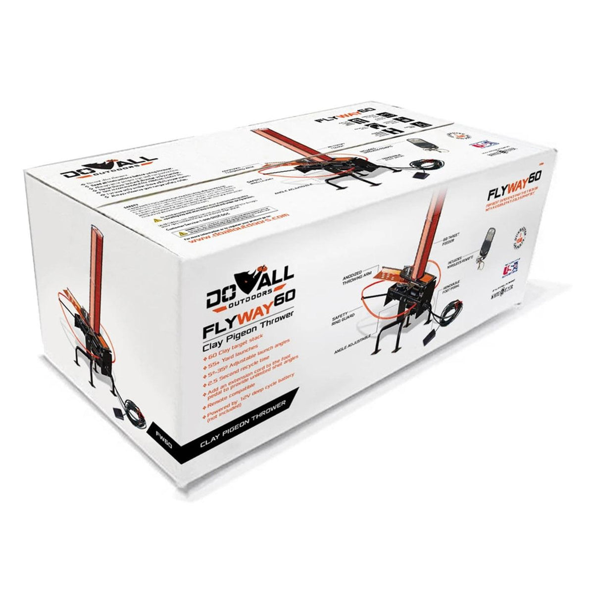 FLYWAY 60 AUTOMATIC TRAP WITH WIRELESS REMOTE