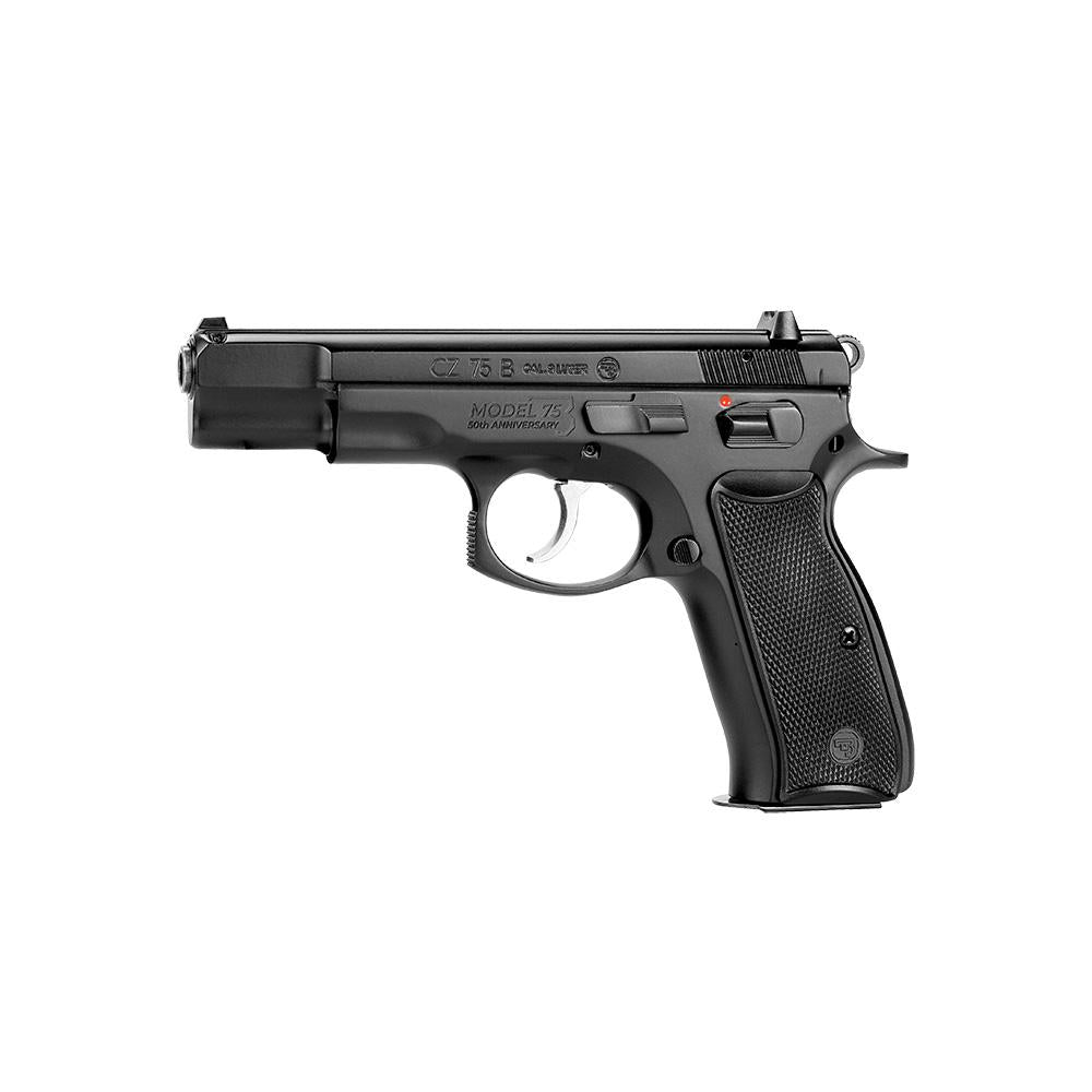 CZ 75 B 50TH ANNIVERSARY ELITE 9MM 10RD BLK POLYCOAT STEEL MS